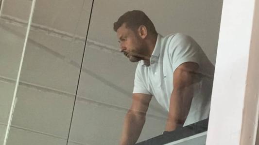 Fred, diretor do Fluminense, no Maracanã