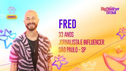 Fred é o terceiro Camarote confirmado no BBB 23