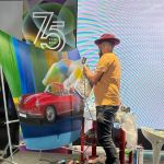 Porsche traz Eduardo Kobra a BH em evento de comemoração dos 75 anos da marca