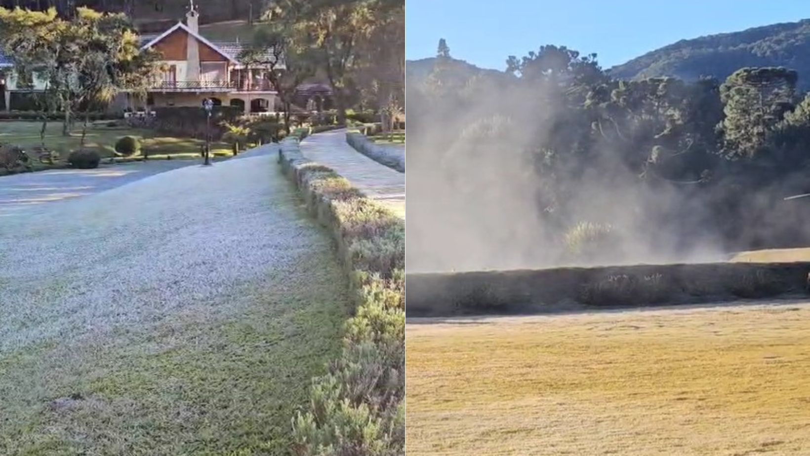 Sul de Minas tem temperatura negativa neste sábado; turística Monte Verde registra 1ºC