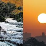 Em quatro meses, BH já registrou de 8 °C até 34,4 °C; confira dias mais frios e quentes na capital