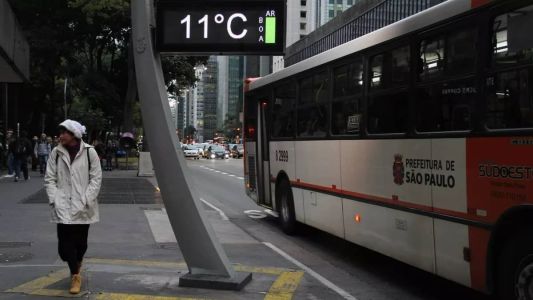 Frio em São Paulo