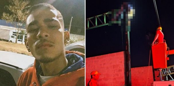 Foto mostra Luigi Martins Parente, jovem de 21 anos morto eletrocutado em Frutal (MG)