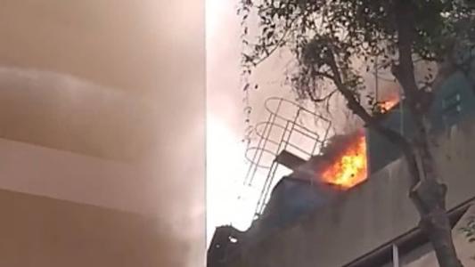Fogo começou na área externa do hospital, por volta das 8h30