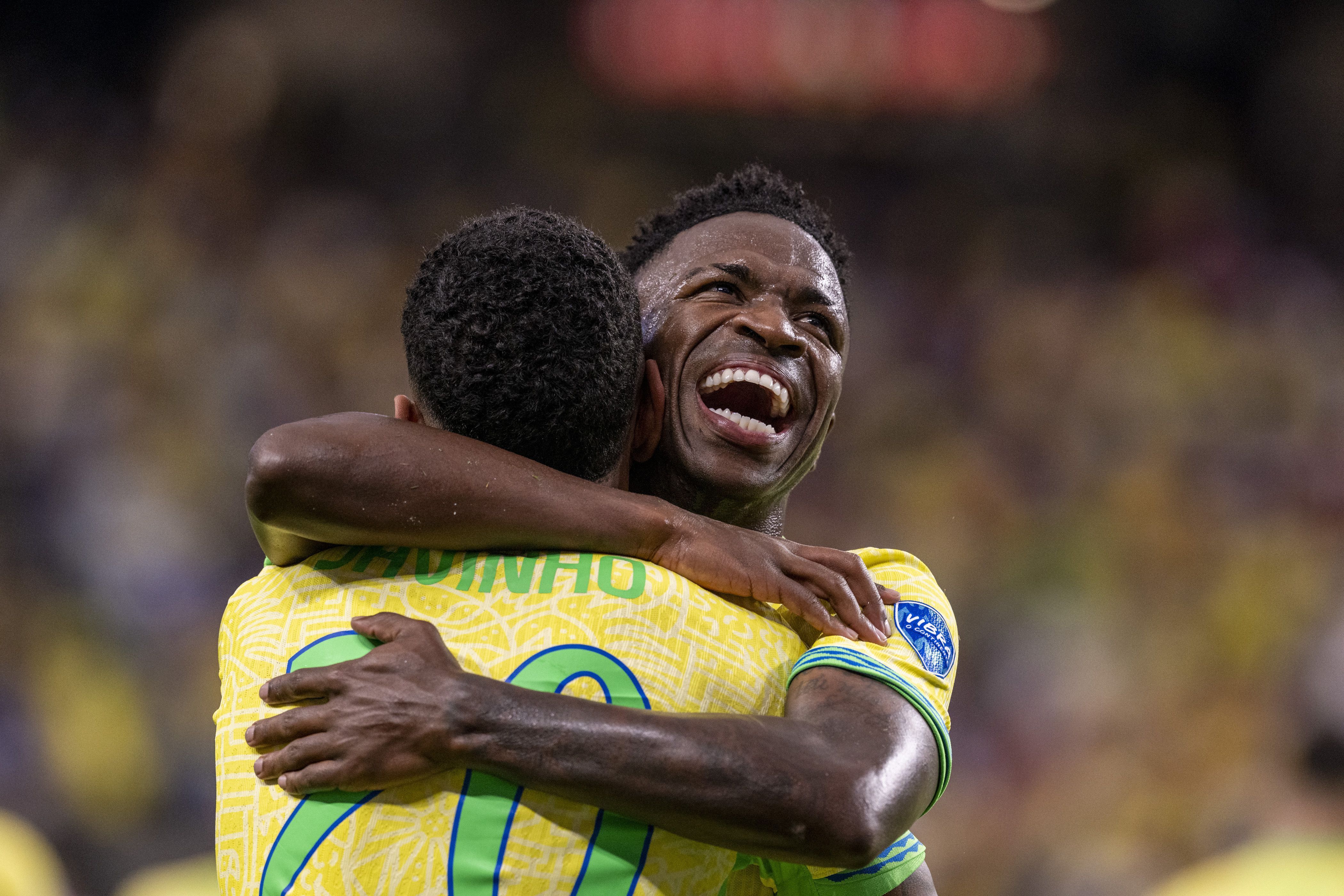Brasil desencanta com show de Vini Jr., goleia o Paraguai e encaminha vaga na Copa América