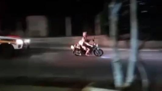 Após ser alcançado, o suspeito foi ouvido e liberado em seguida
