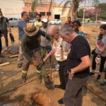 Fuad Noman participa de plantio no bairro São Cristóvão e quer BH com 1 milhão de árvores até 2030