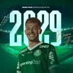 Palmeiras anuncia contratação de Bruno Fuchs, zagueiro ex-Atlético