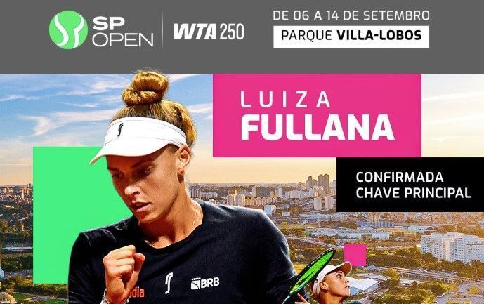 SP Open: Carol Meligeni entra direto, Fullana herda convite, e Brasil tem 6 tenistas