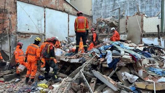 Funcionário trabalhava na demolição de um imóvel em Pedro Leopoldo
