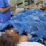 João XXIII: enfermeiros usam sacos de lixo para proteger pacientes de vazamento