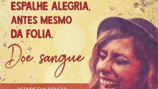 Fundação Hemominas convida foliões a doarem sangue antes de aproveitarem as festas