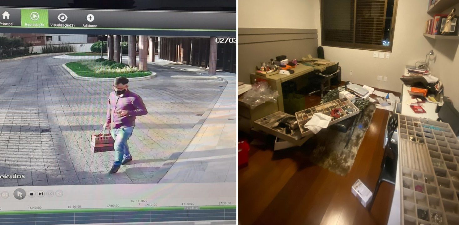 Suspeito de furtar R$ 600 mil em joias em condomínios no Belvedere, em BH, é preso