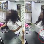 Vídeo: mulher furta R$ 2,5 mil em cabelo em galeria de BH e enfia mechas na calça