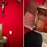 Ladrão invade igreja em MG, espalha hóstias pelo chão e depreda sacrário