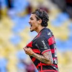 Pedro celebra gol 13 mil do Flamengo, batizado de 'Gol Zagallo'