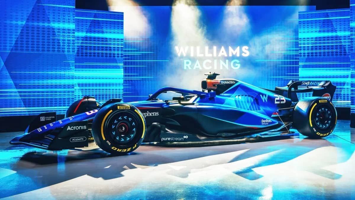 Fórmula 1: Williams divulga pintura do novo carro para a temporada 2023 