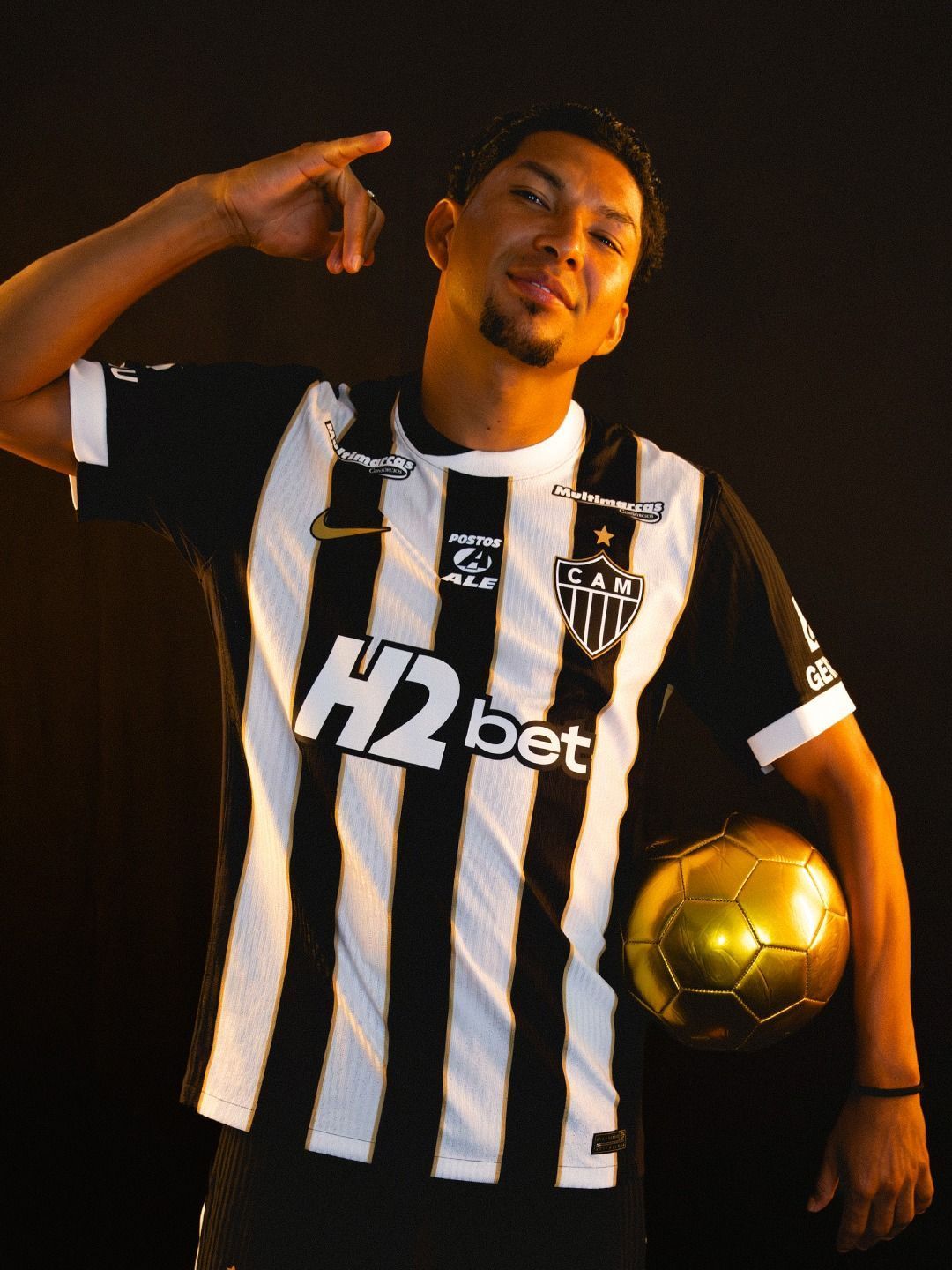 Atlético oficializa venda de Rony ao Santos e se despede do atacante
