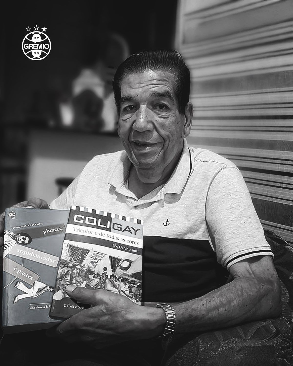 Morre Volmar Santos, gremista e fundador da Coligay, primeira torcida LGBTQIA+ do Brasil