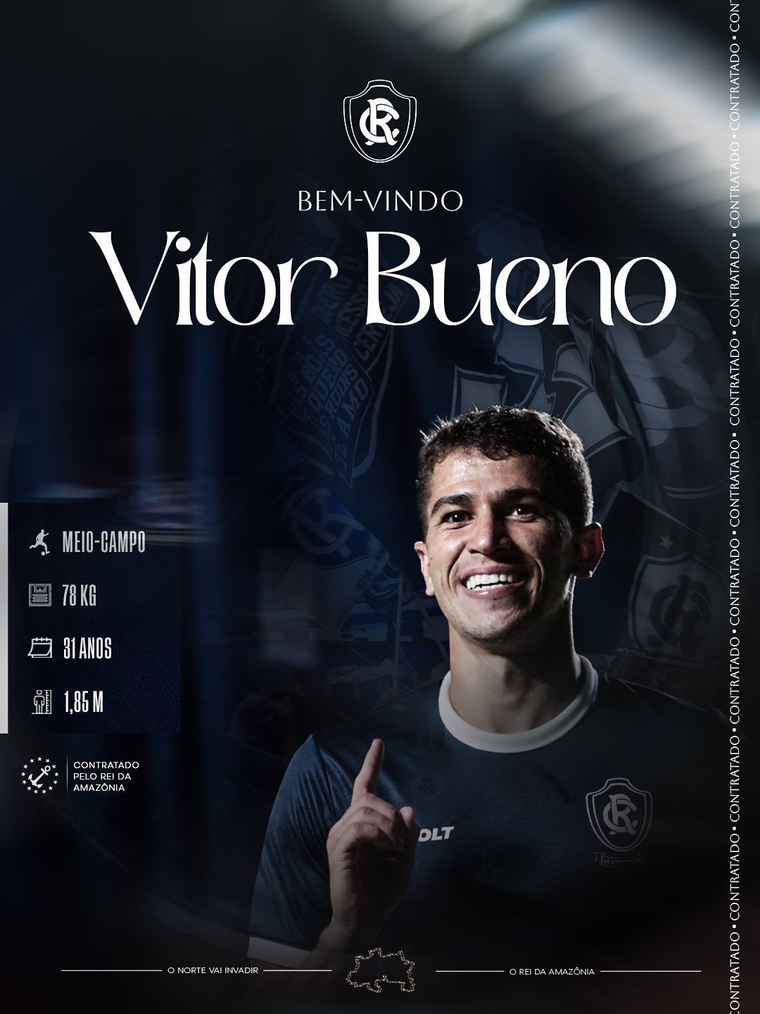 Remo anuncia contratação de atacante ex-São Paulo e Santos