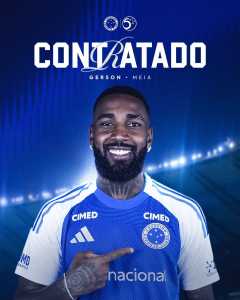 Cruzeiro anuncia contratação de Gerson