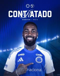 Cruzeiro anuncia contratação de Gerson