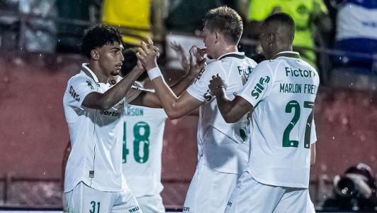 Luighi marcou o gol da vitória do Palmeiras sobre a Portuguesa