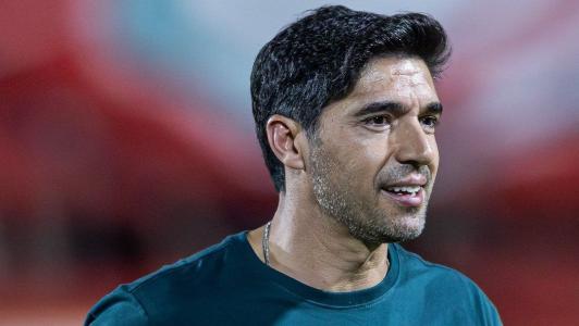 Abel Ferreira, técnico do Palmeiras, em jogo do Paulistão