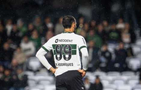 Rodrigo Rodrigues sofreu uma lesão muscular na posterior da coxa direita