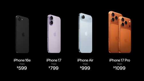 Nova geração de iPhones