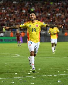 Luis Suárez, atacante da Seleção Colombiana