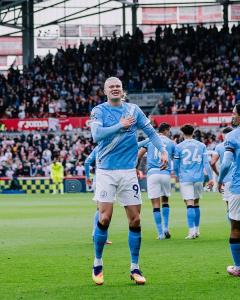 Haaland decidiu confronto entre Manchester City e Brentford