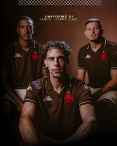 Nova camisa do Vasco lançada em parceira com a Kappa