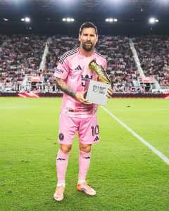 Lionel Messi, jogador do Inter Miami