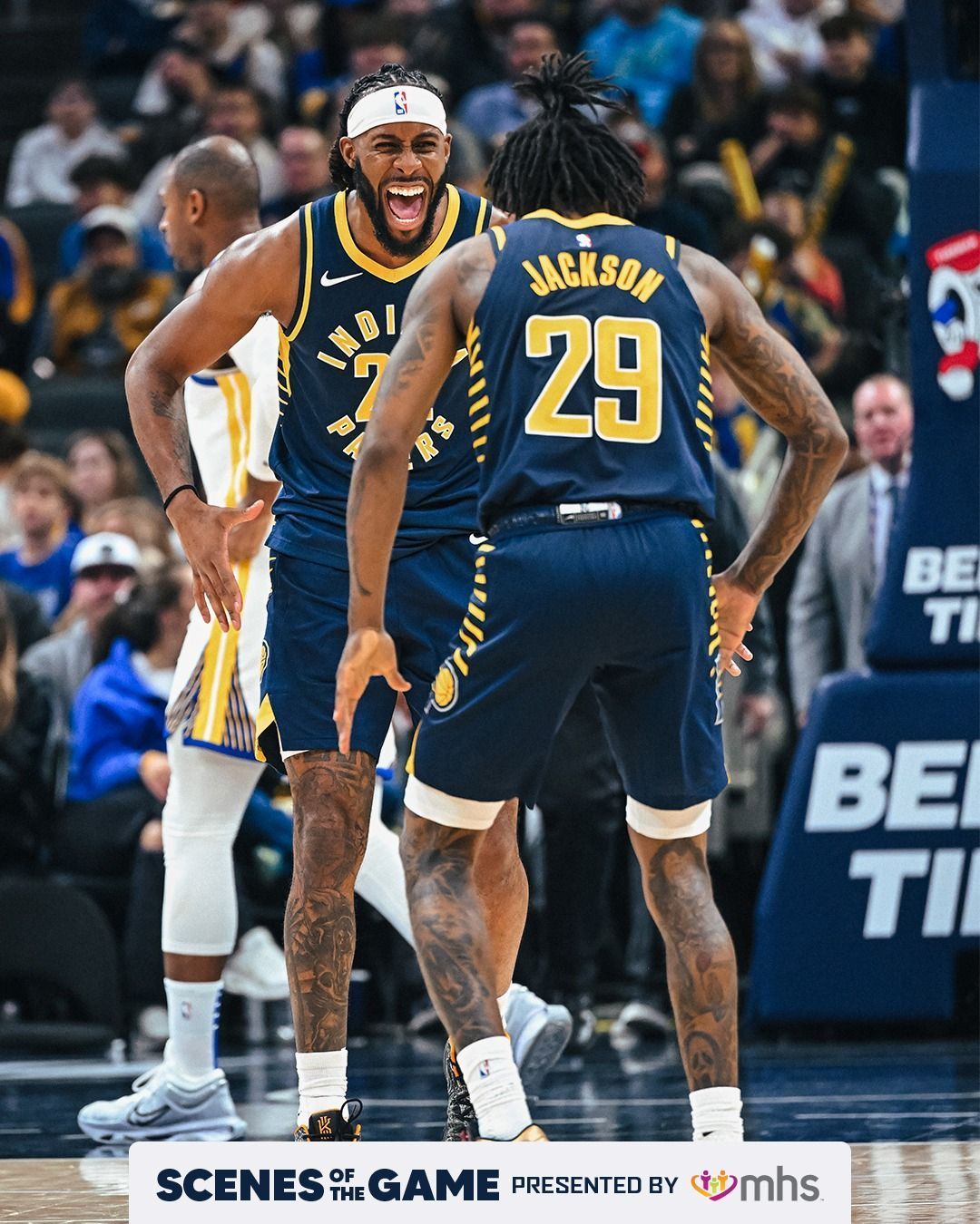 NBA: Pacers batem Warriors, encerram sequência negativa e vencem 1ª na temporada