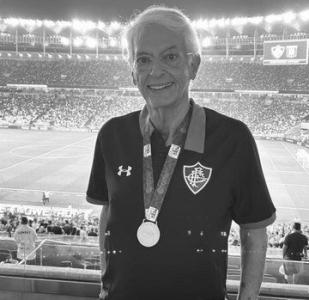 Celso Barros em partida do Fluminense no Maracanã
