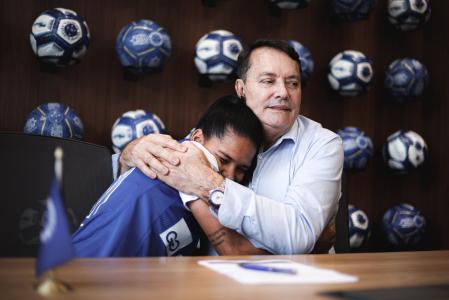 Marília (esq) e Pedro Lourenço (dir) na Toca da Raposa II