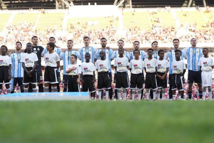 Argentina jogou em Luanda, capital da Angola