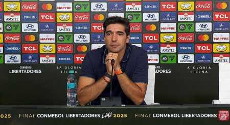Abel Ferreira, técnico do Palmeiras, em entrevista coletiva após a final da Libertadores