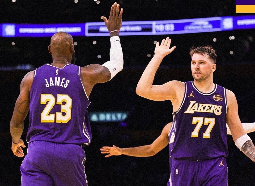 NBA Cup: LeBron e Doncic brilham, Lakers vencem Clippers e avançam às quartas