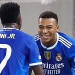 Mbappé dá show, e Real Madrid vence Olympiacos de virada pela Champions League