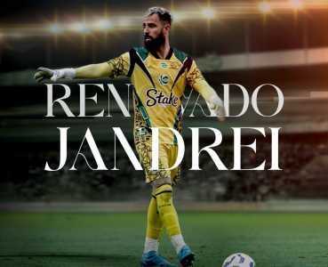 Jandrei segue no Juventude para 2026