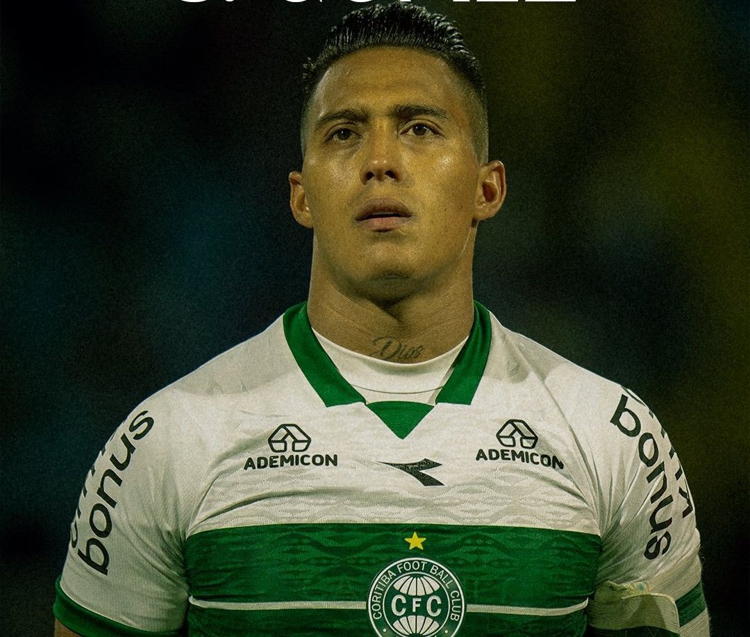 Coritiba anuncia renovação com Sebastian Gómez e valoriza contrato do capitão