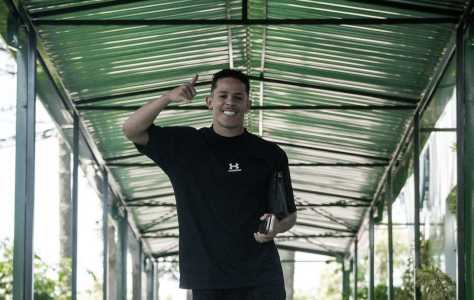 Wallisson na apresentação do Coritiba para 2026