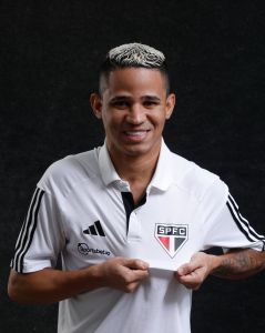 Erick, novo atacante do São Paulo