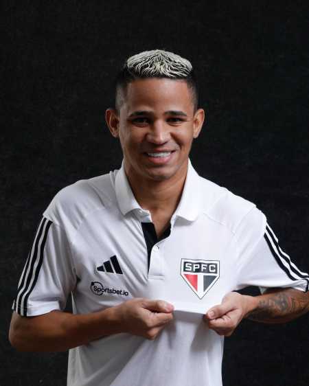 Erick, novo atacante do São Paulo