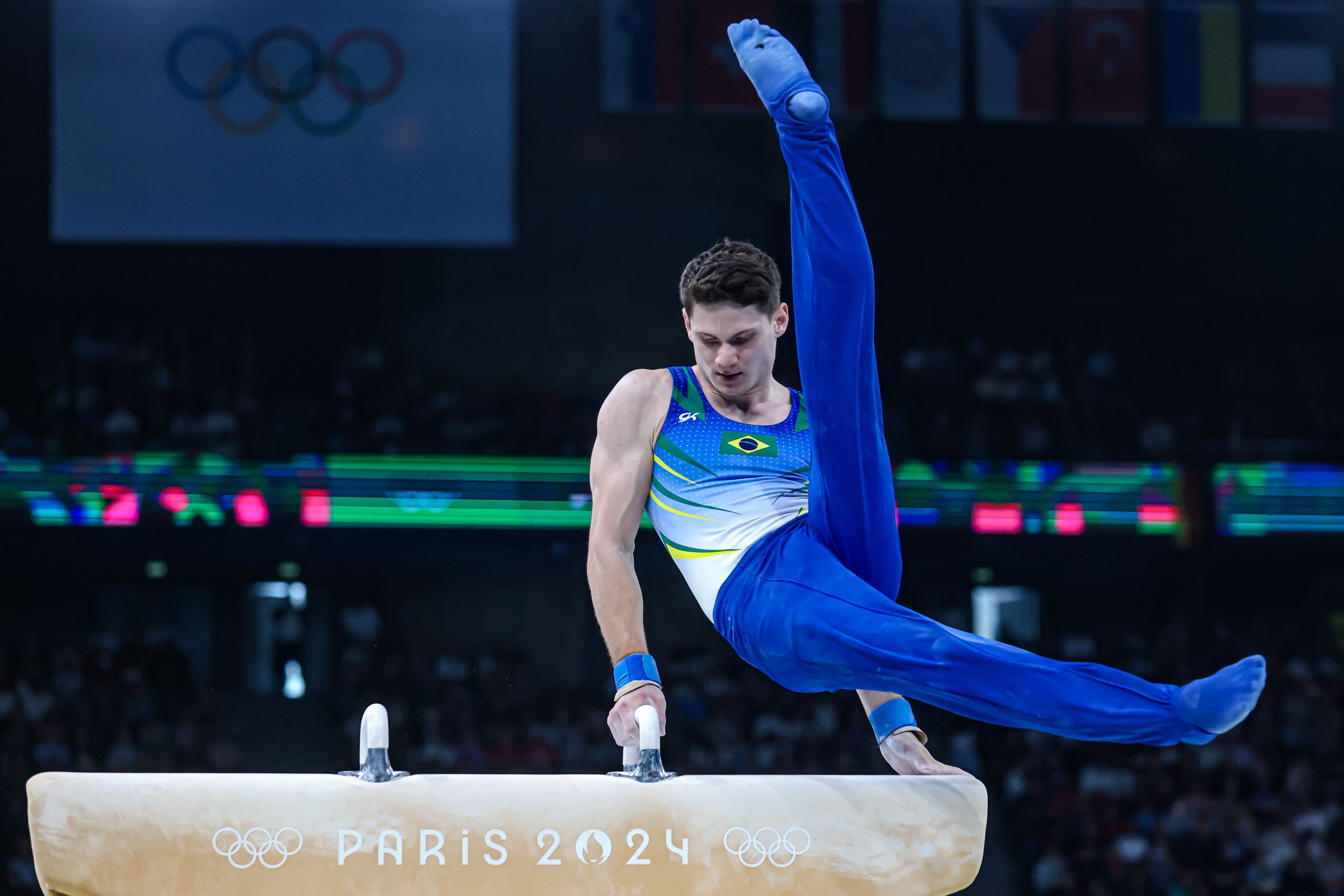 Paris 2024: brasileiro garante vaga na final da ginástica artística