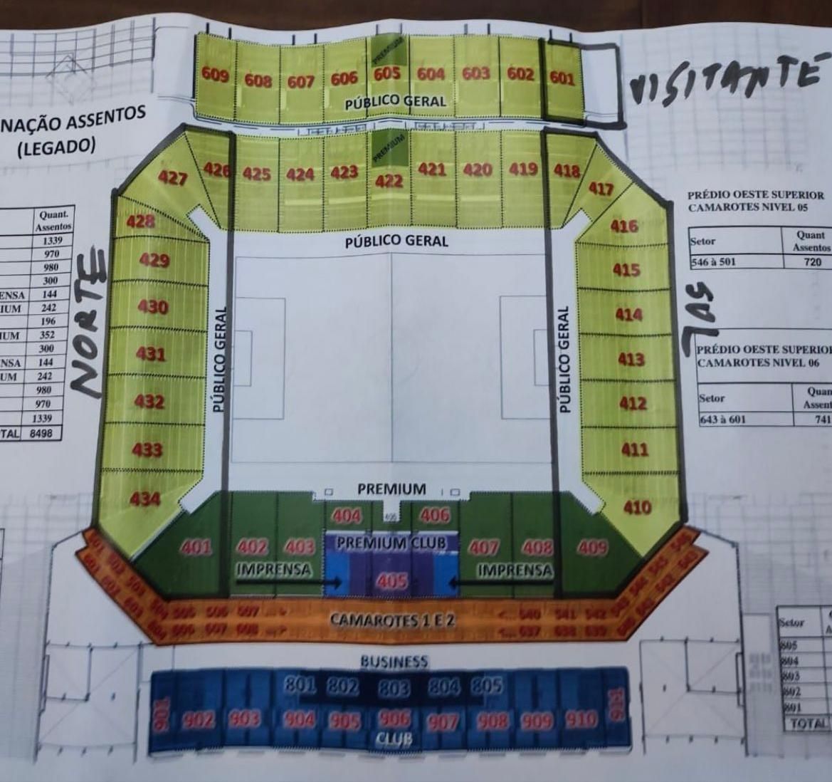Veja o projeto de aumento da capacidade do estádio do Corinthians