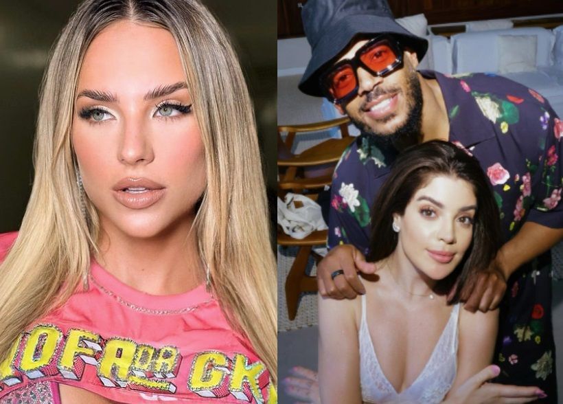 Gabi Martins é vista aos beijos com ator de ‘As Branquelas’ na Farofa da Gkay