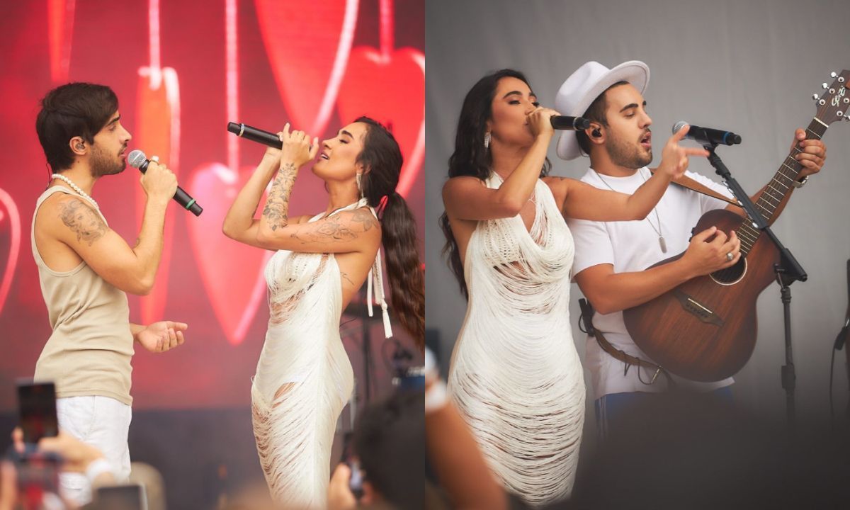 Cotada para o BBB 24, Gabi Melim faz último show com irmãos